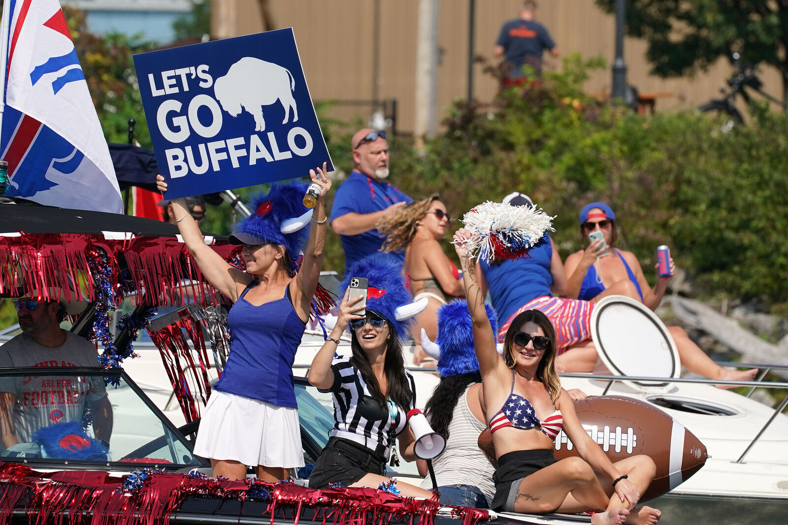 Bills Mafia Boat Parade